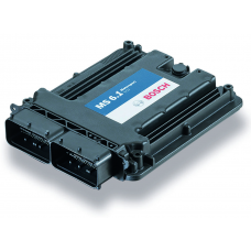 ECU MS6.4 manages gasoline engines up to 12 cylinders. Optimised for low and high pressure injection including  2nd bank high pressure support and higher number of inputs.